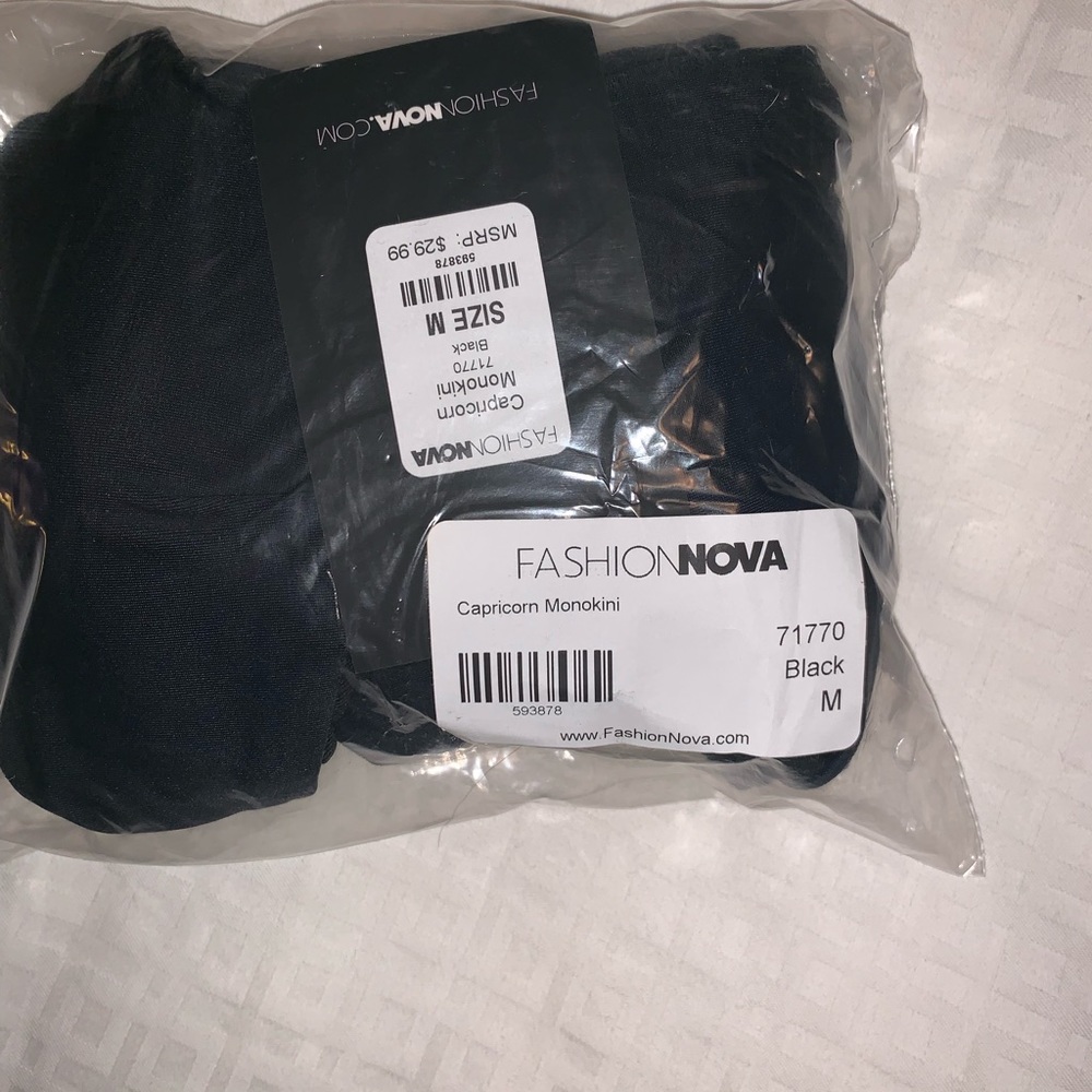 Black monokini